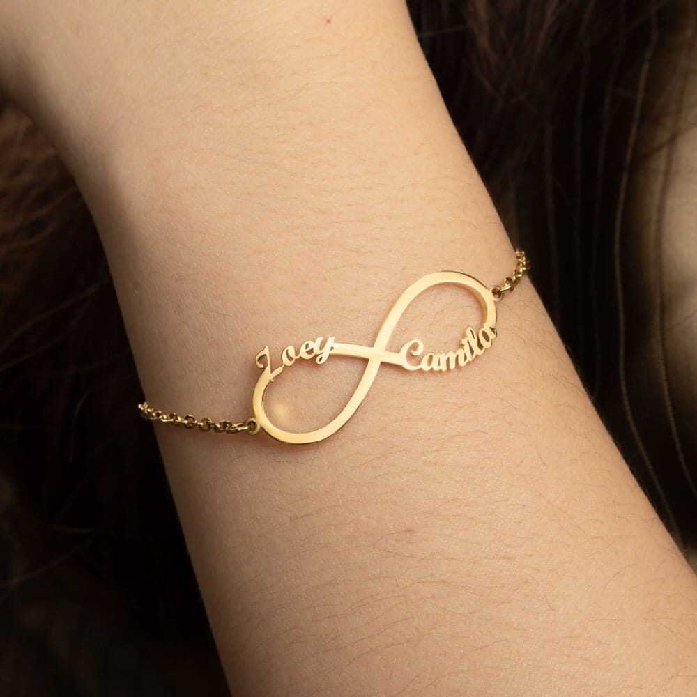 Infinity Namensarmband Bracelet Loanya