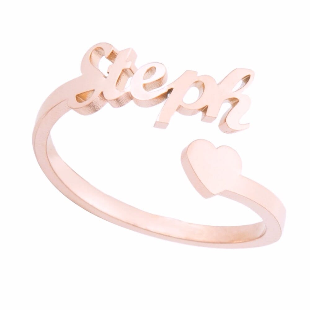 Ring mit persönlichem Namen Rings Loanya