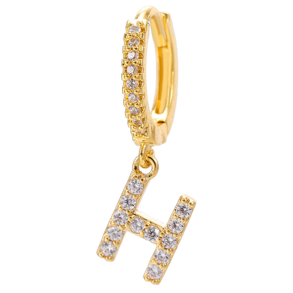 LOANYA Ohrring mit Initiale Loanya H