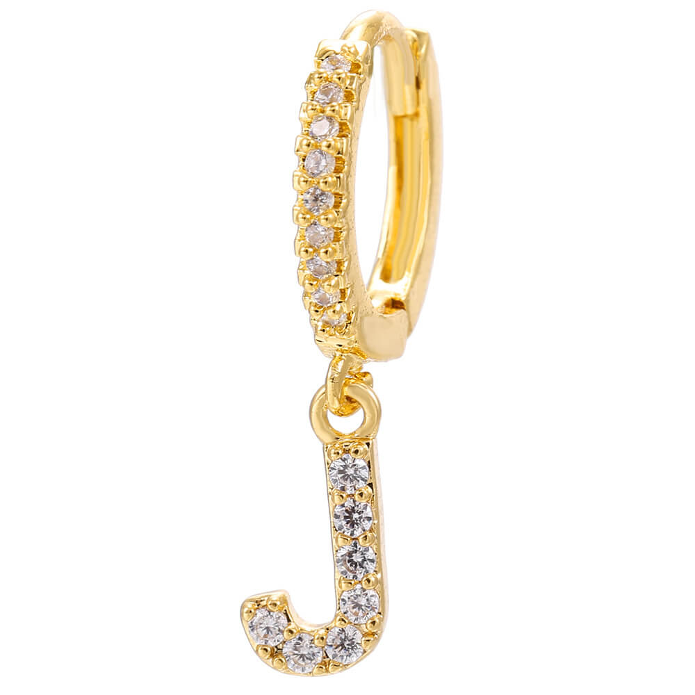 LOANYA Ohrring mit Initiale Loanya J