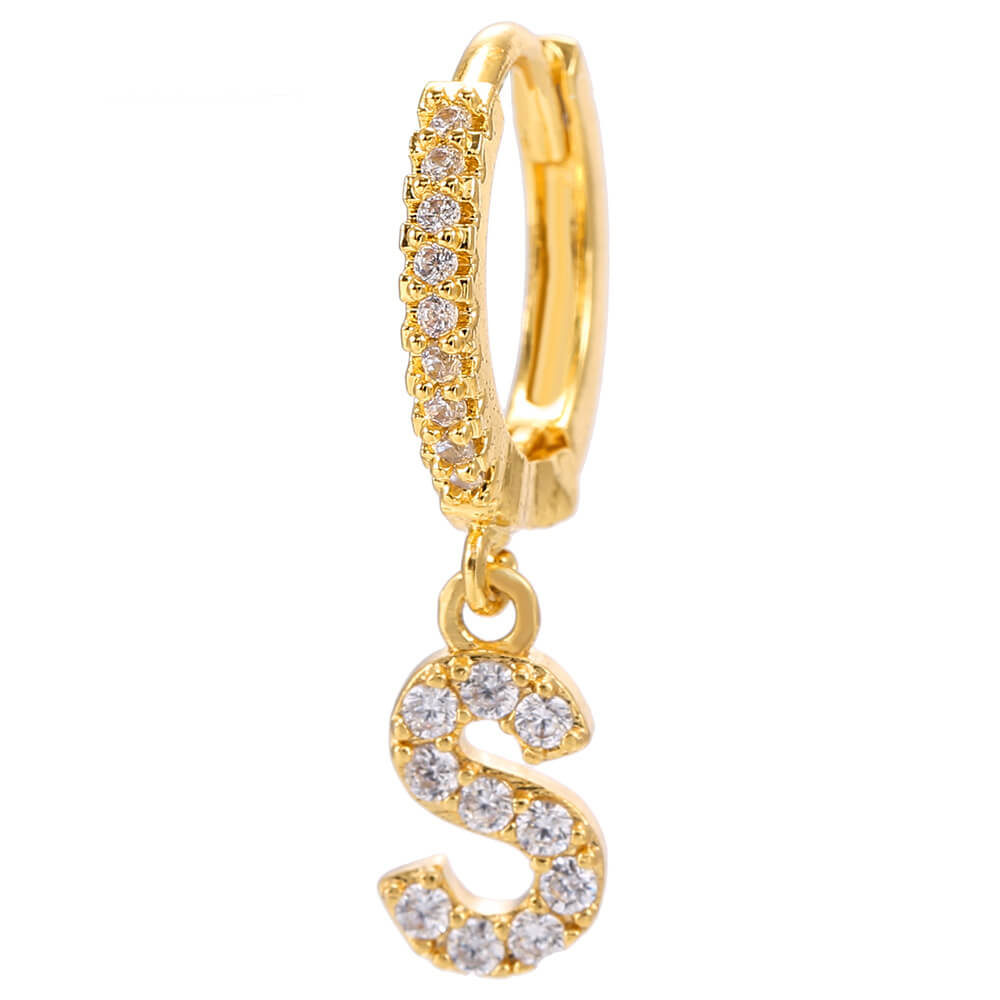LOANYA Ohrring mit Initiale Loanya S