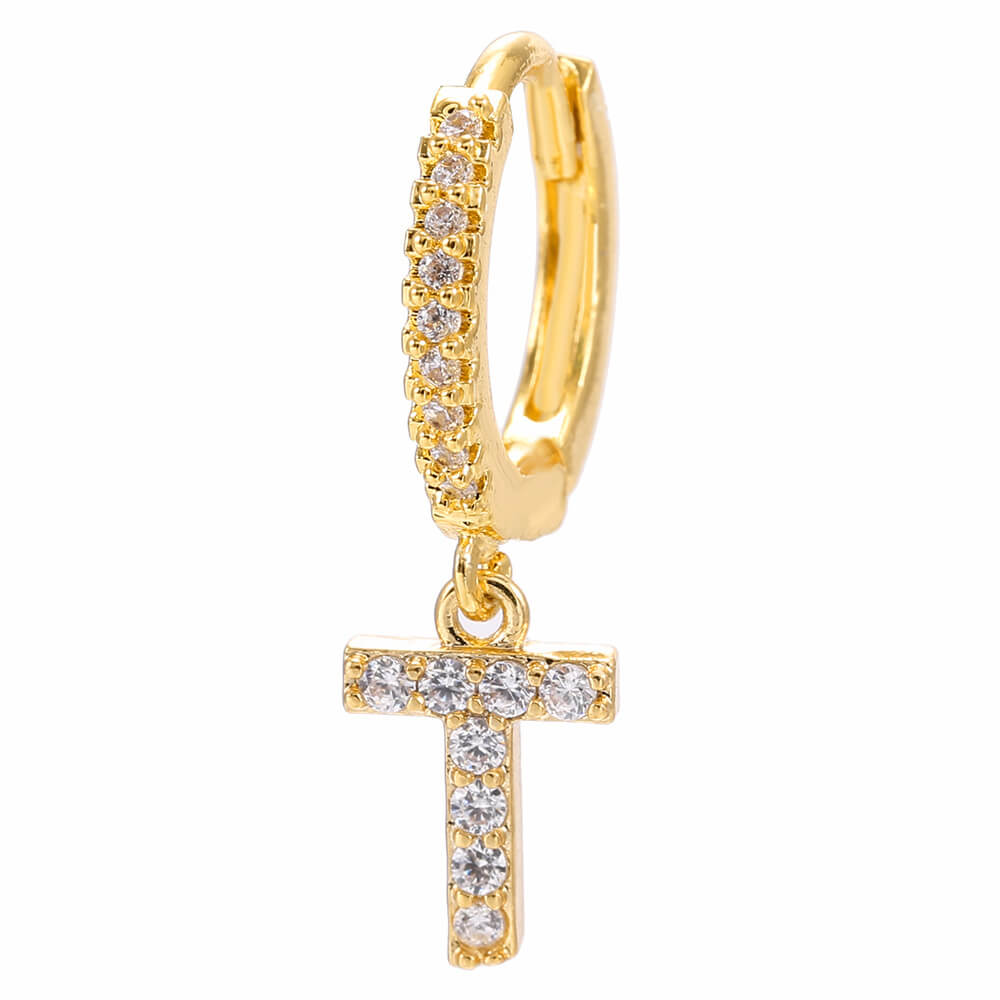 LOANYA Ohrring mit Initiale Loanya T