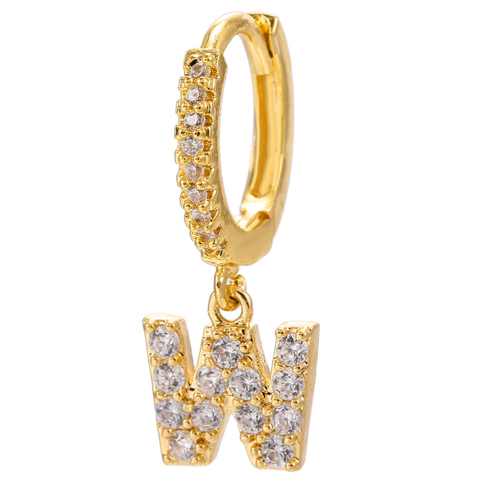 LOANYA Ohrring mit Initiale Loanya W