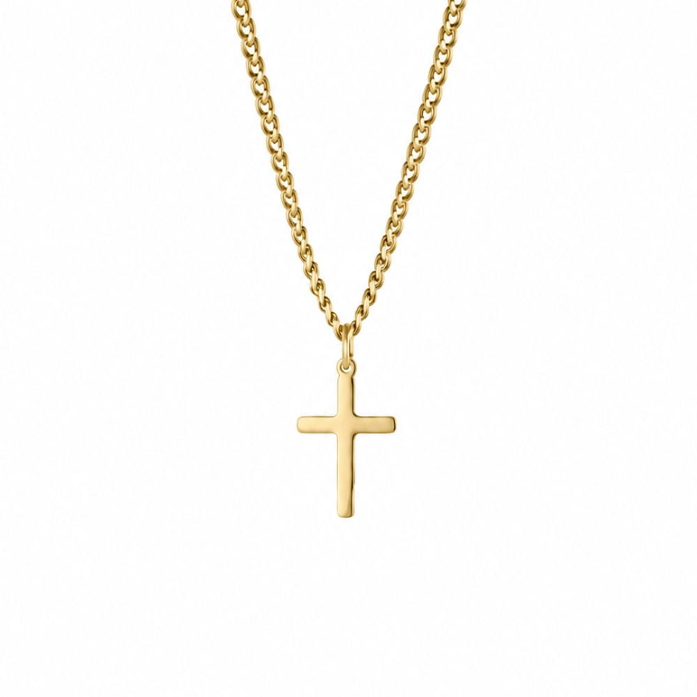 Kreuzkette | 18K Gold