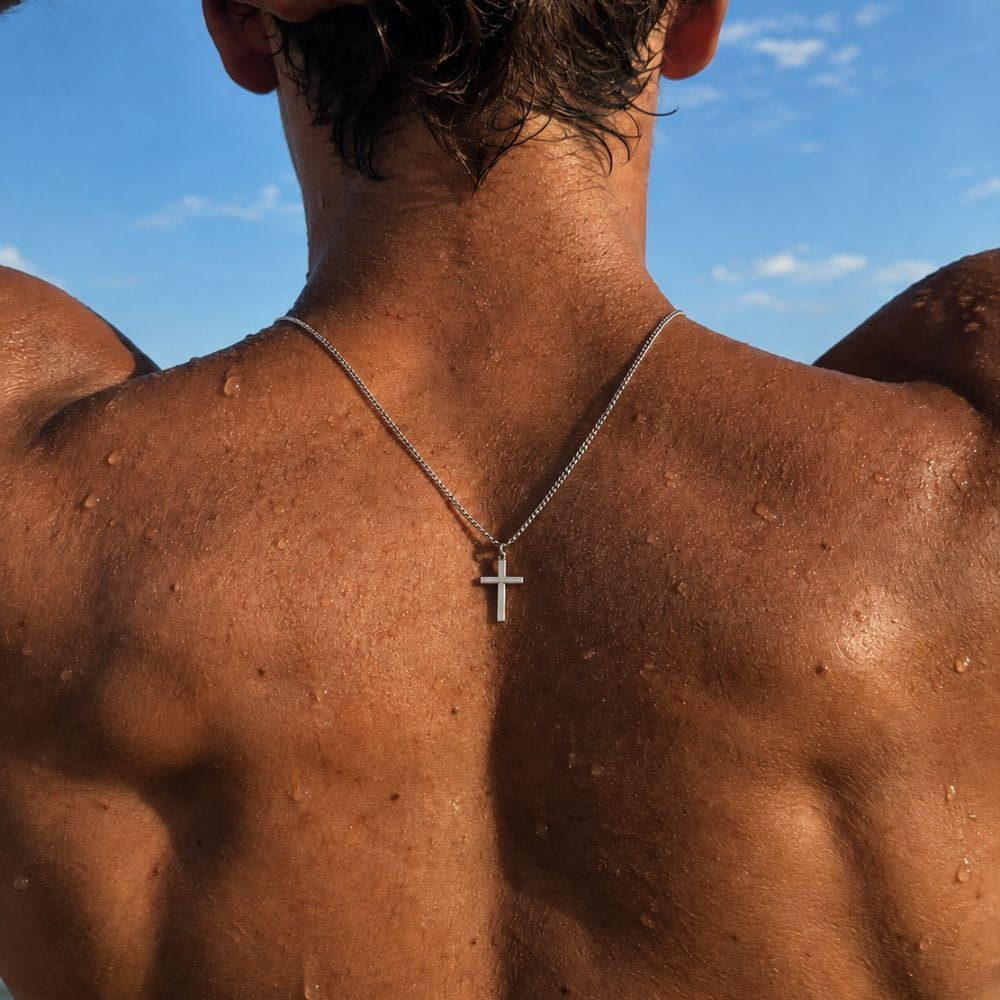 Kreuzkette | 18K Gold