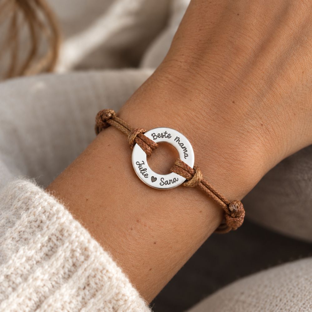 Armband mit personalisiertem Ewigkeitsring