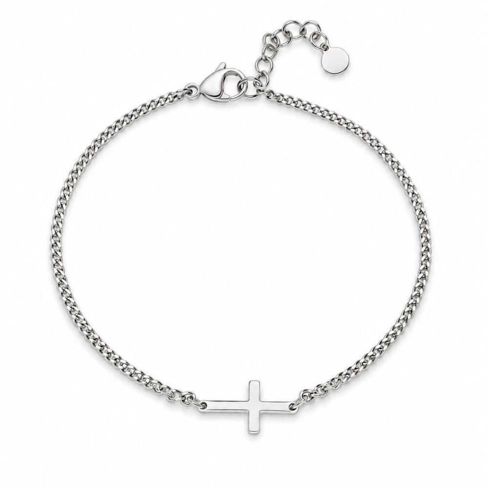 Kreuz Armband | 18K Gold