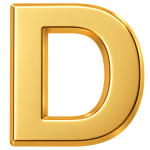 Buchstabe D