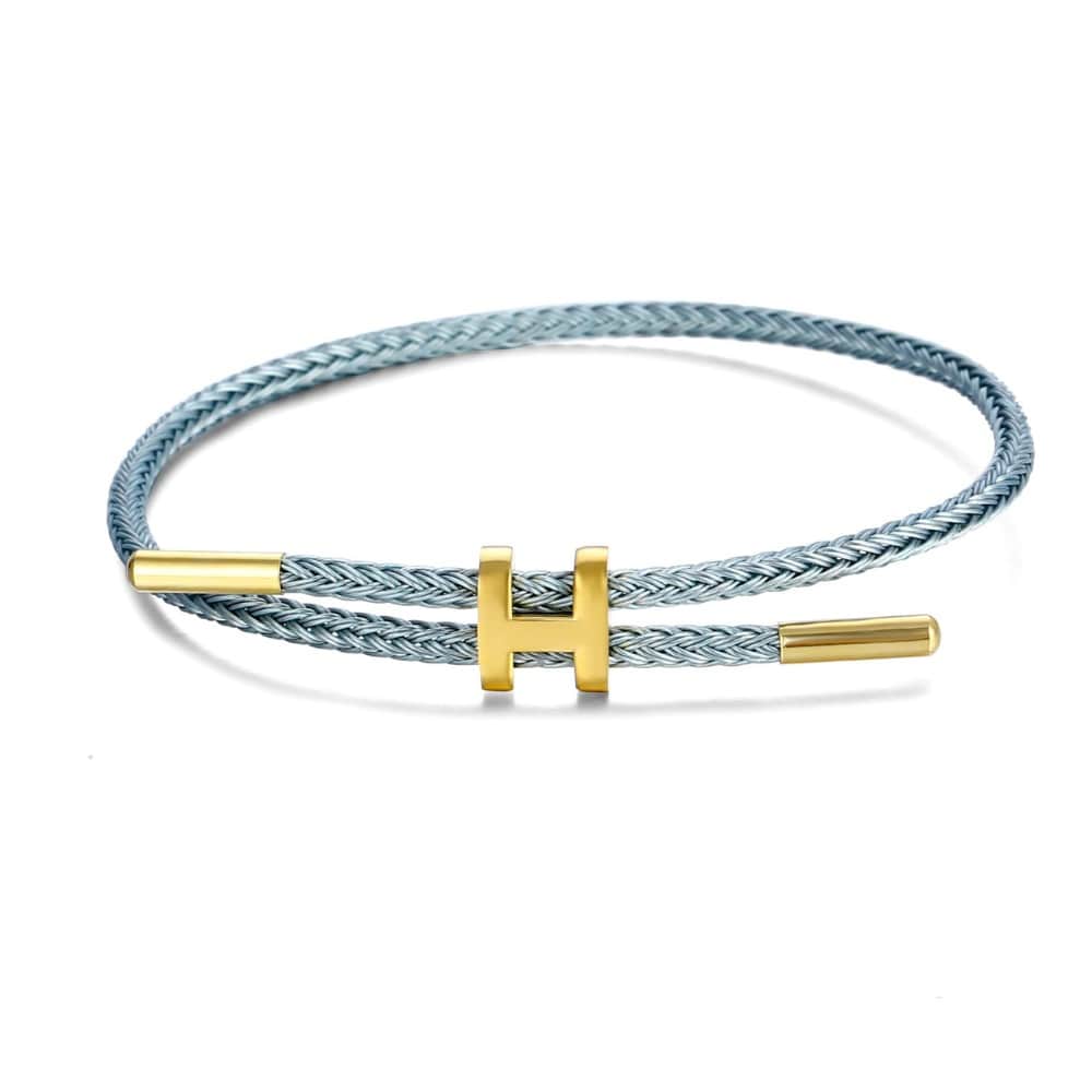 Armband - Golden Harmony Bracelets Loanya Blaugrau 