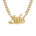 Diamond Drip Namenskette Necklaces Loanya Gold 40 - 45 cm 