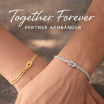 Ewigkeitsknoten Partnerarmbänder (2er Set) Bracelets Loanya 