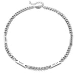 Halskette mit Namensanhängern Necklaces Loanya Silber 45 - 50 cm 