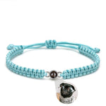 Personalisiertes Fotoarmband | Fotoprojektion Bracelet Loanya Hellblau 