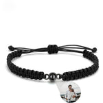 Personalisiertes Fotoarmband | Fotoprojektion Bracelet Loanya Schwarz 