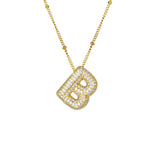 Sparkle Bubble Necklace Necklaces Loanya Gold B 