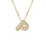Sparkle Bubble Necklace Necklaces Loanya Gold P 