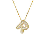Sparkle Bubble Necklace Necklaces Loanya Gold R 