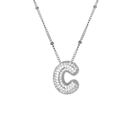 Sparkle Bubble Necklace Necklaces Loanya Silber C 