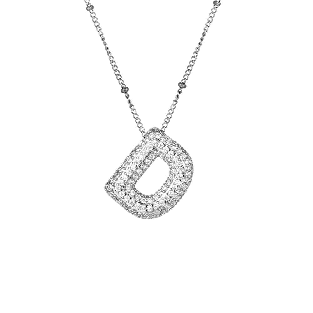 Sparkle Bubble Necklace Necklaces Loanya Silber D 