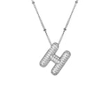 Sparkle Bubble Necklace Necklaces Loanya Silber H 