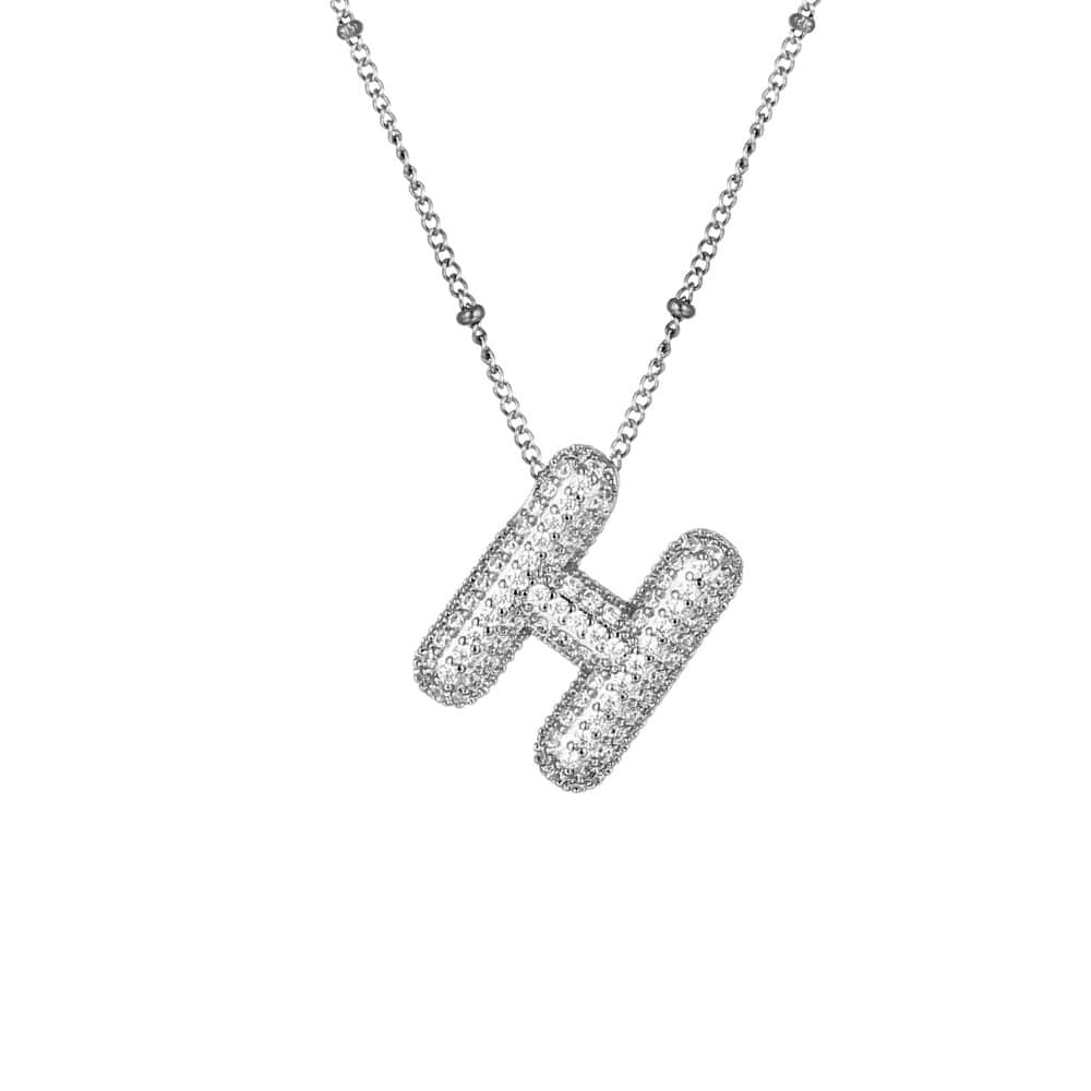 Sparkle Bubble Necklace Necklaces Loanya Silber H 