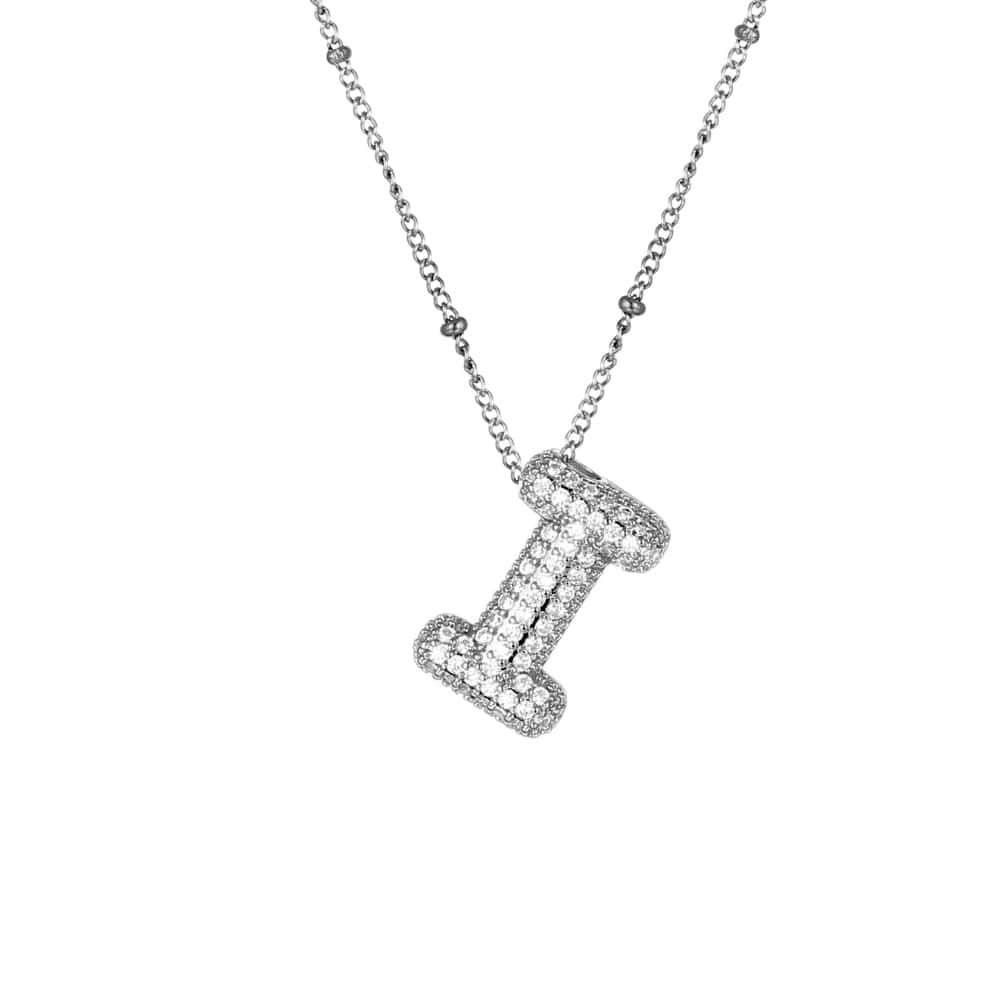 Sparkle Bubble Necklace Necklaces Loanya Silber I 