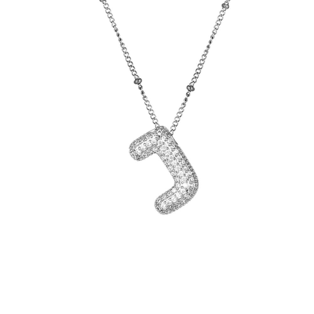 Sparkle Bubble Necklace Necklaces Loanya Silber J 