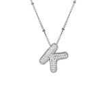 Sparkle Bubble Necklace Necklaces Loanya Silber K 