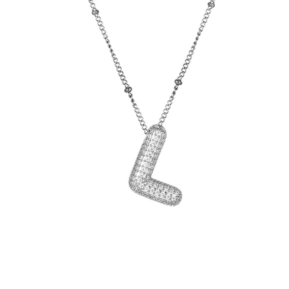 Sparkle Bubble Necklace Necklaces Loanya Silber L 