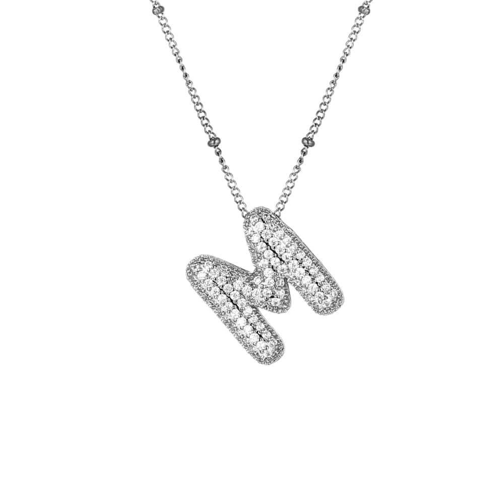 Sparkle Bubble Necklace Necklaces Loanya Silber M 
