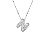 Sparkle Bubble Necklace Necklaces Loanya Silber N 