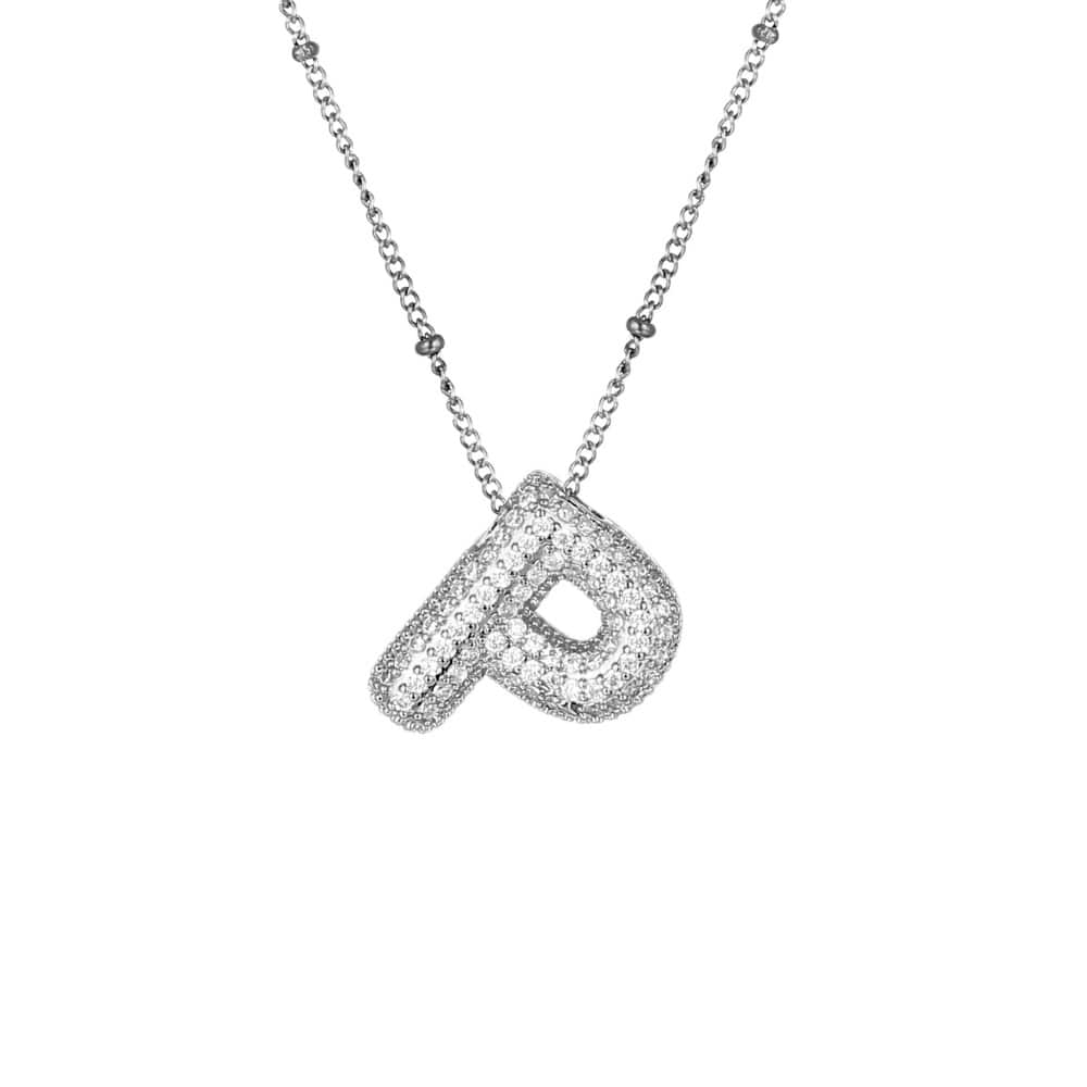 Sparkle Bubble Necklace Necklaces Loanya Silber P 