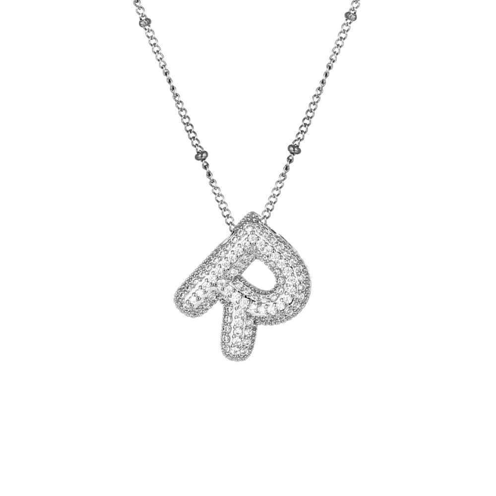 Sparkle Bubble Necklace Necklaces Loanya Silber R 