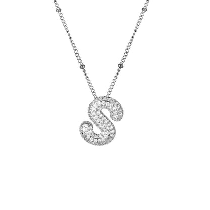 Sparkle Bubble Necklace Necklaces Loanya Silber S 