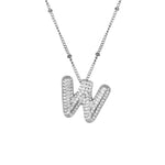 Sparkle Bubble Necklace Necklaces Loanya Silber W 