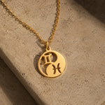 Sternzeichen Halskette Necklaces Loanya Gold 45 cm 