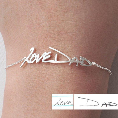 LOANYA Armband aus Deiner Handschrift Loanya Silber 