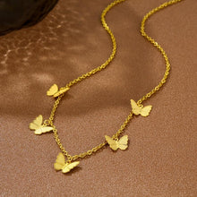 Lade das Bild in den Galerie-Viewer, LOANYA goldene Schmetterlinge Loanya 
