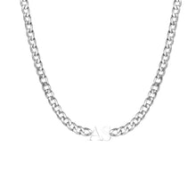 Lade das Bild in den Galerie-Viewer, LOANYA Initialen Halskette Necklaces Loanya Silber 
