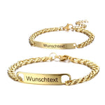LOANYA Pärchen-Armband Set Bracelets Loanya Gold Gold 
